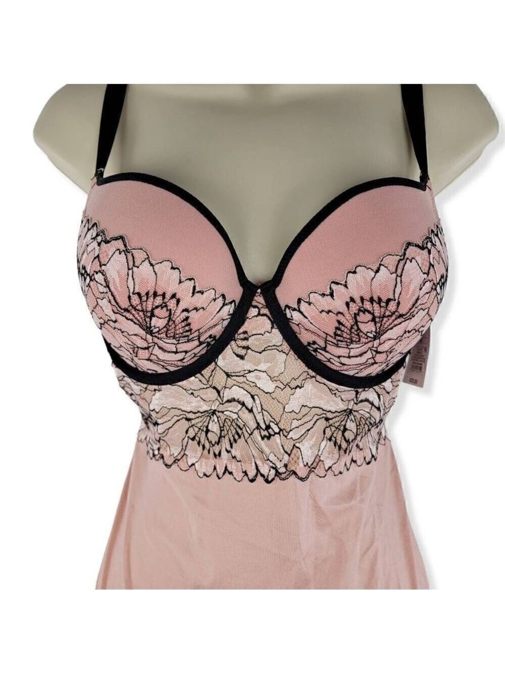 Auden Pink Lace Teddy Medium - Picture 3 of 4